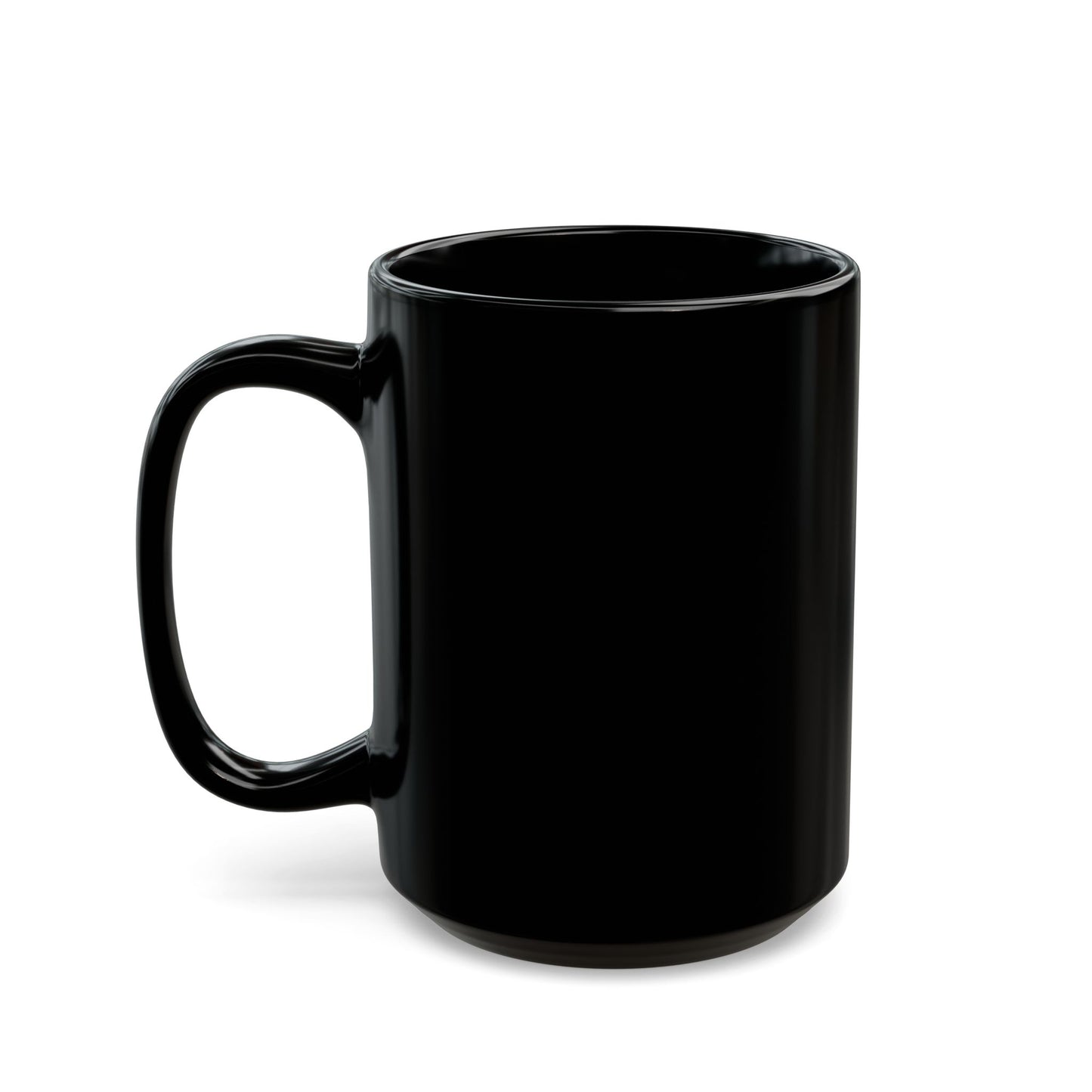 Aquarius Zodiac Black Coffee Mug with Floral Design, Astrology Gift, Coffee Cup, Horoscope Lover's Mug