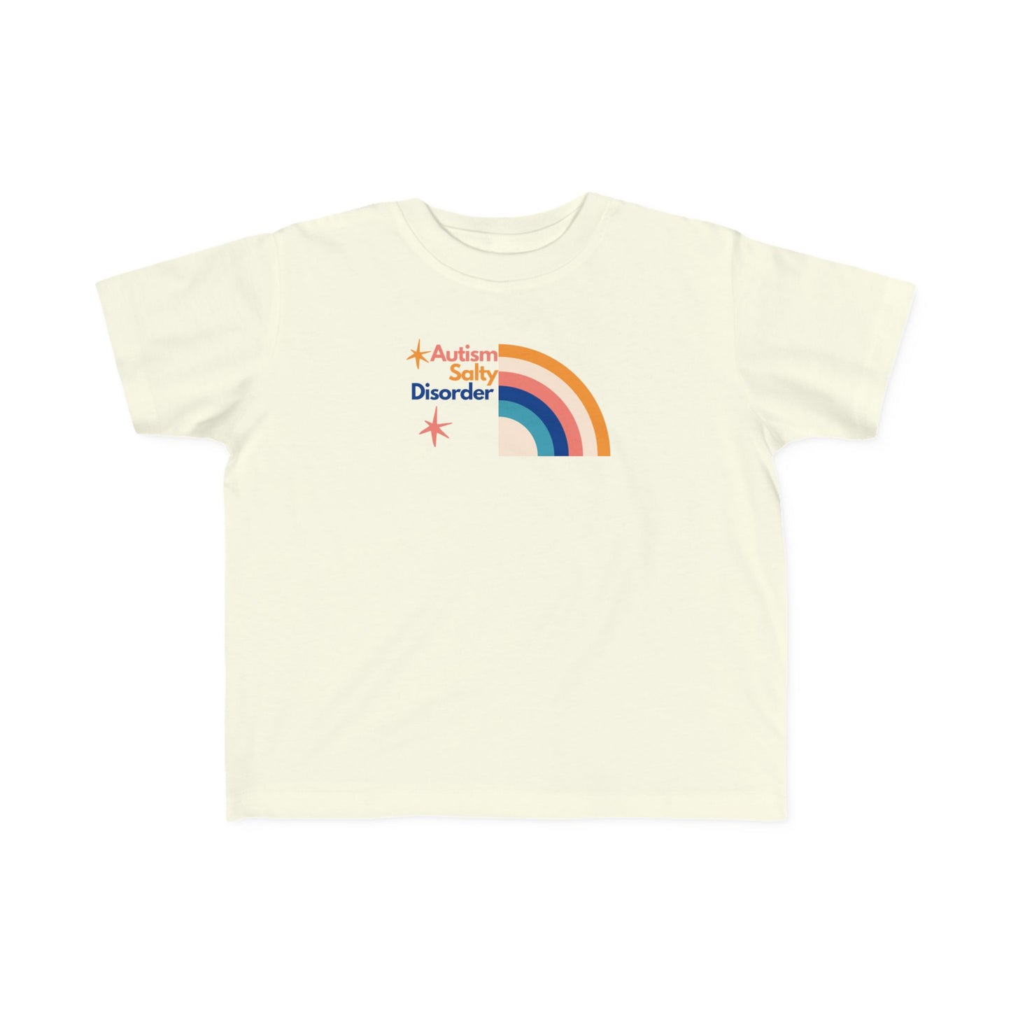 Toddler's Salty Autism Awareness Tee, Kids' Rainbow Shirt