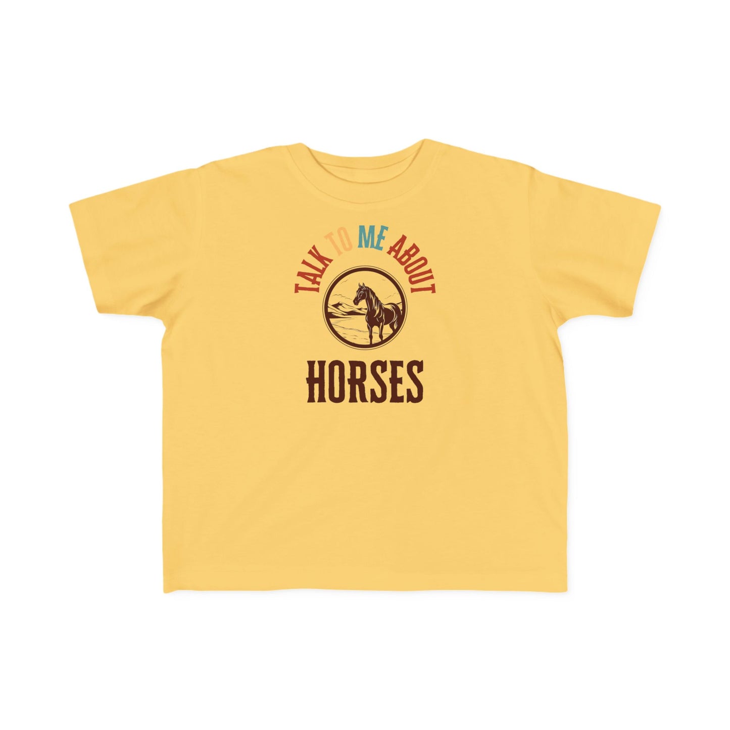 Toddler Horse Lover Tee, Kids T-Shirt, Horse Themed Gift, Equine Baby Apparel