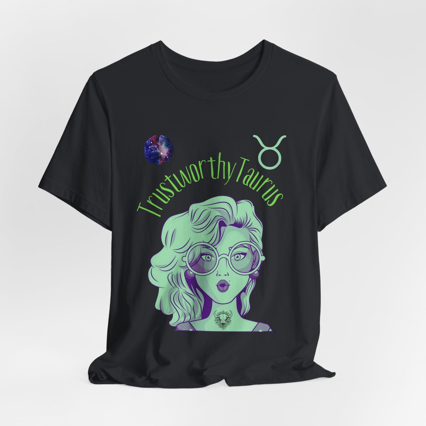 Taurus Astrology Tee: Trust Taurus Vibes, Zodiac Astrology Gift, Birthday Celebration, Horoscope Apparel, Cosmic Style