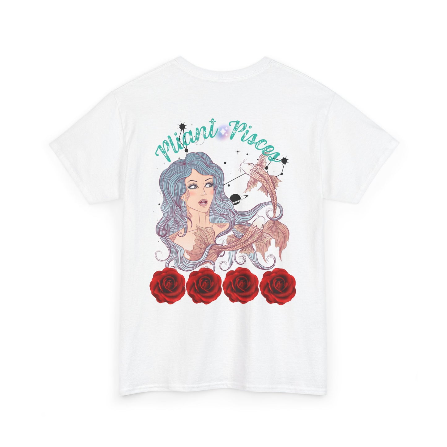 Pisces Zodiac Graphic Tee, Astrology Gift, Horoscope Shirt, Unique Birthday Gift, Unisex Heavy Cotton Tee