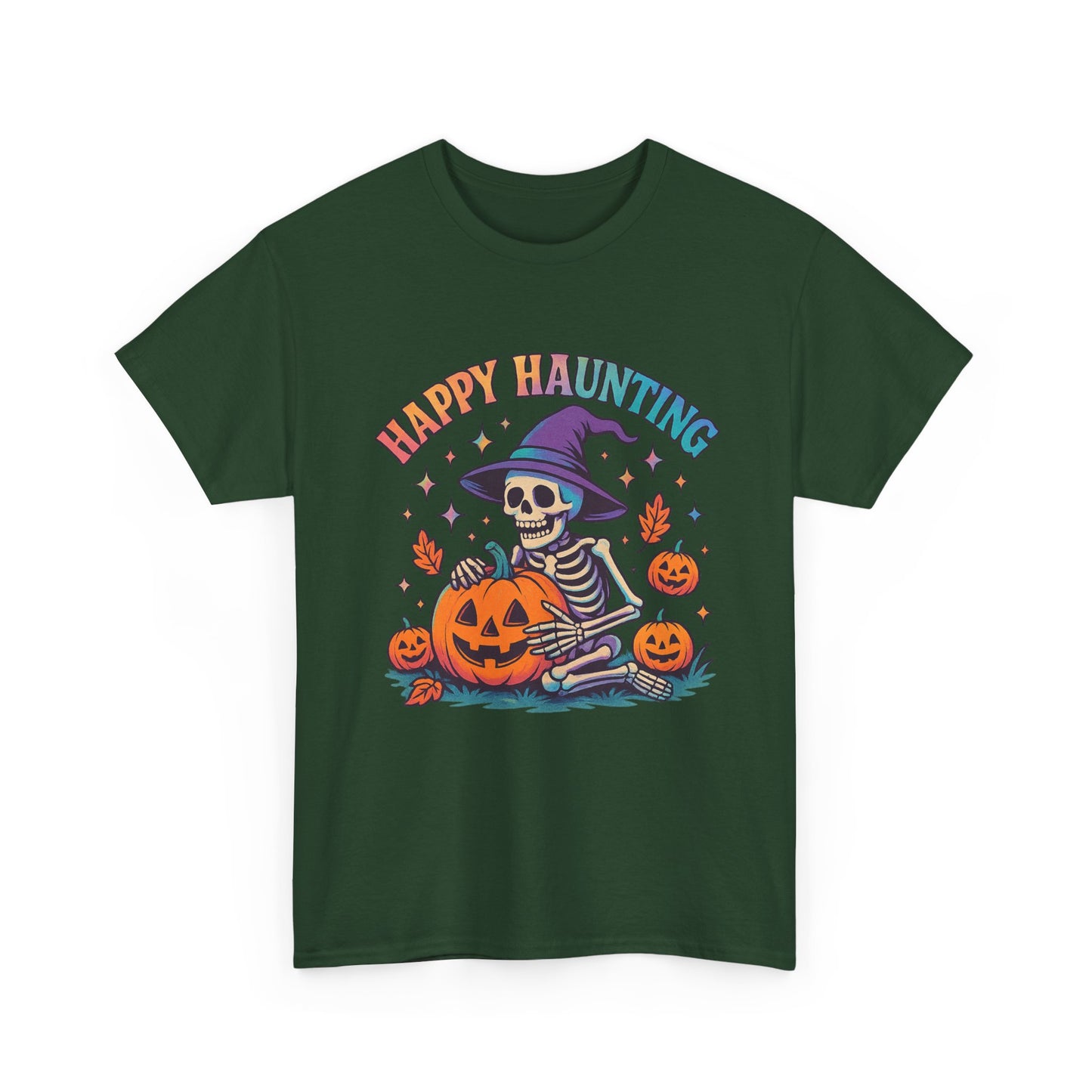 Halloween Skeleton Tee, Unisex Halloween Shirt, Spooky Season Apparel, Fall Festivity Clothing, Pumpkin Carving Fun