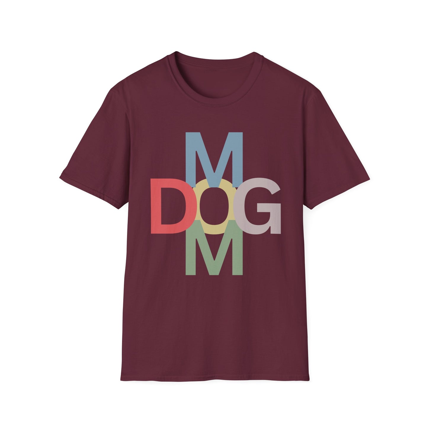 Dog Mom Graphic T-Shirt, Cute Pet Owner Gift, Animal Lover Apparel, Casual Everyday Wear, Birthday Gift Idea, Mother's Day tee