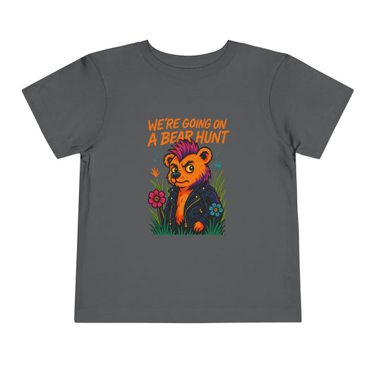 Toddler Bad Bear Hunt Tee - Fun Kids T-Shirt, Birthday Gift, Animal Story Lovers