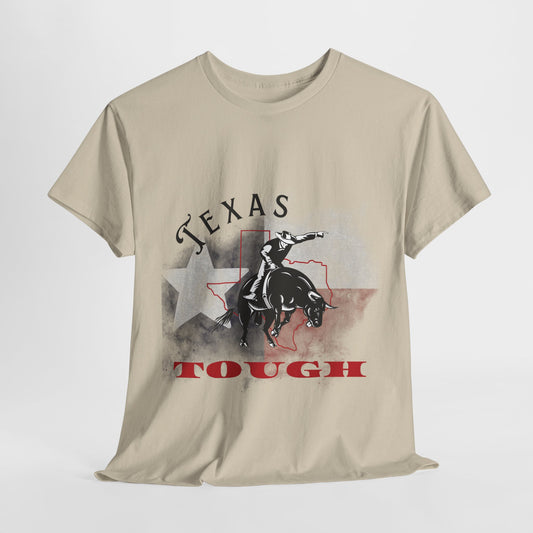 Texas Tough T Shirt, Rodeo Shirt, Western Bull Rider Tee, Cowboy Gift, Country Music, Texas Pride T-Shirt
