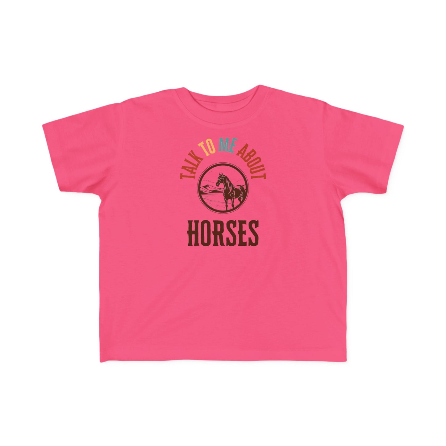 Toddler Horse Lover Tee, Kids T-Shirt, Horse Themed Gift, Equine Baby Apparel