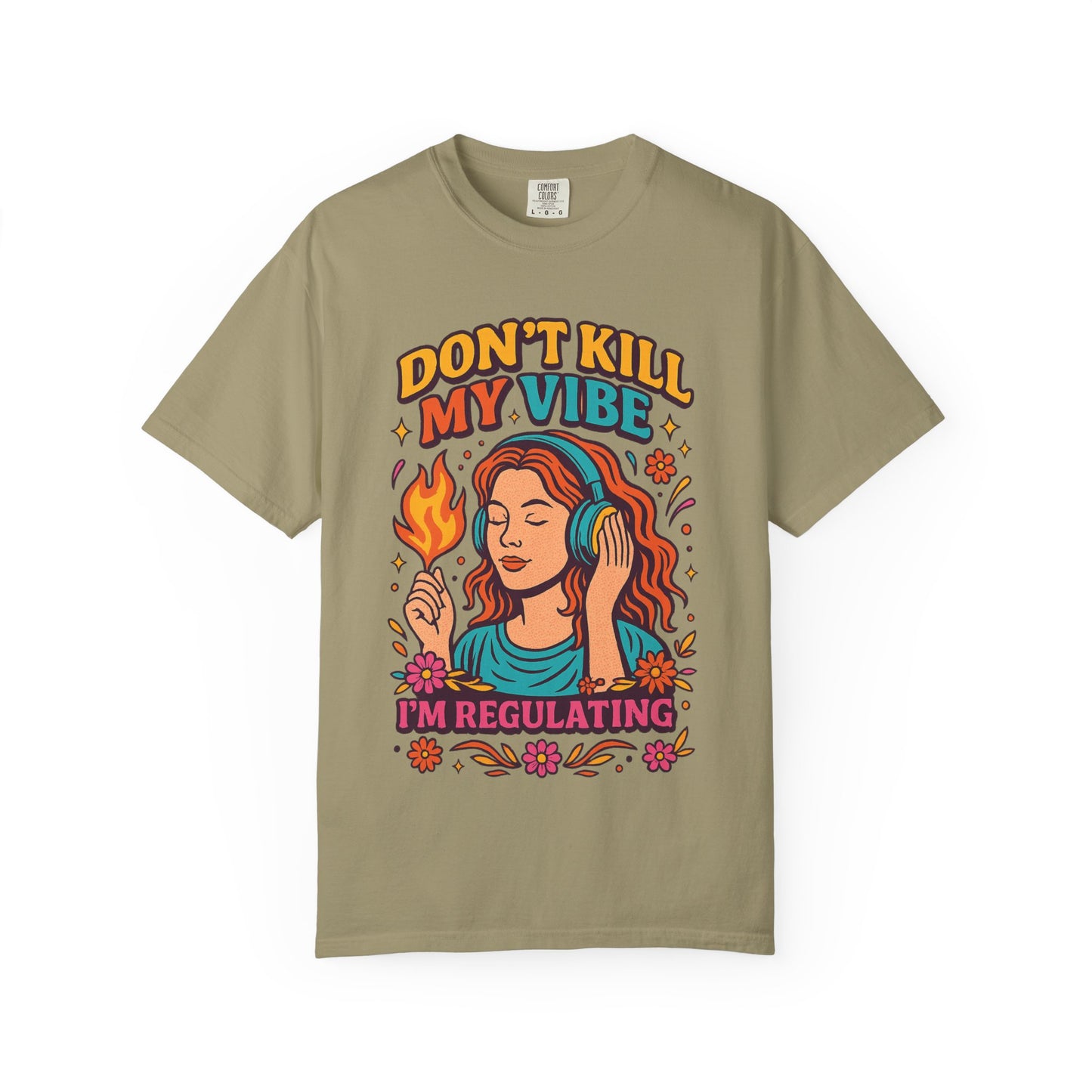 Good Vibes T-shirt, Regulation Clothing, Women's tee