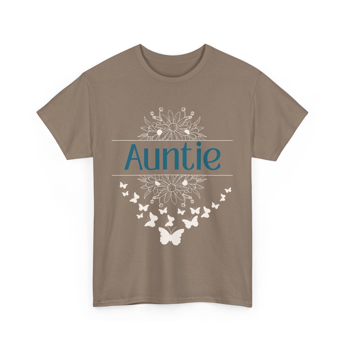 Auntie Floral Unisex T-Shirt, Gift for new Aunt