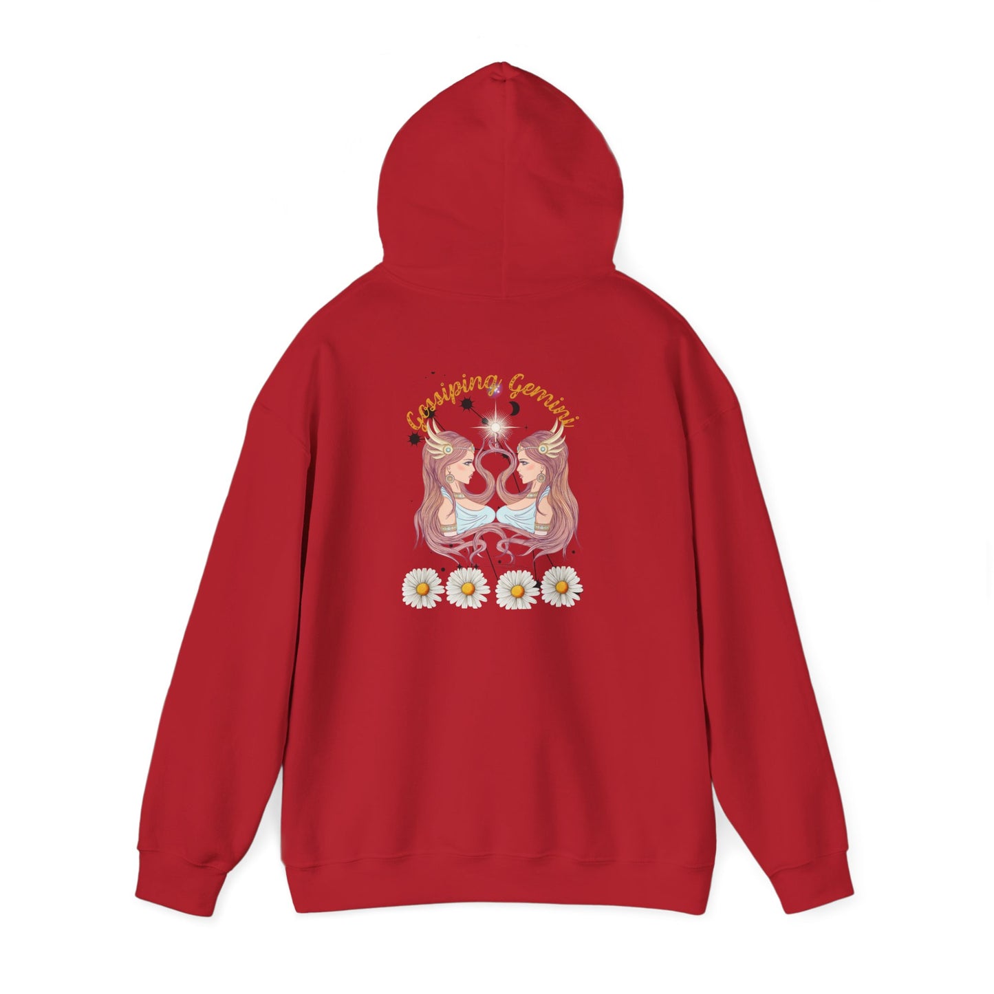 Gemini Unisex Hoodie: Cosmic Zodiac Astrology Gift for Horoscope Enthusiasts