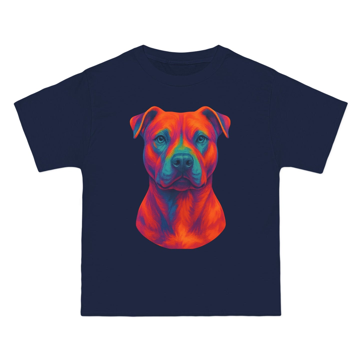 Vibrant Dog Lover's T-Shirt, Pet Apparel, Short-Sleeve Tee, Colorful Canine Art, Gift for Dog Owners, Animal Lover Fashion