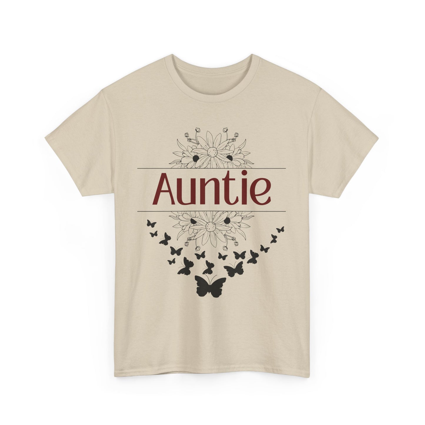 Auntie Butterfly T-Shirt, Gift for new Aunt