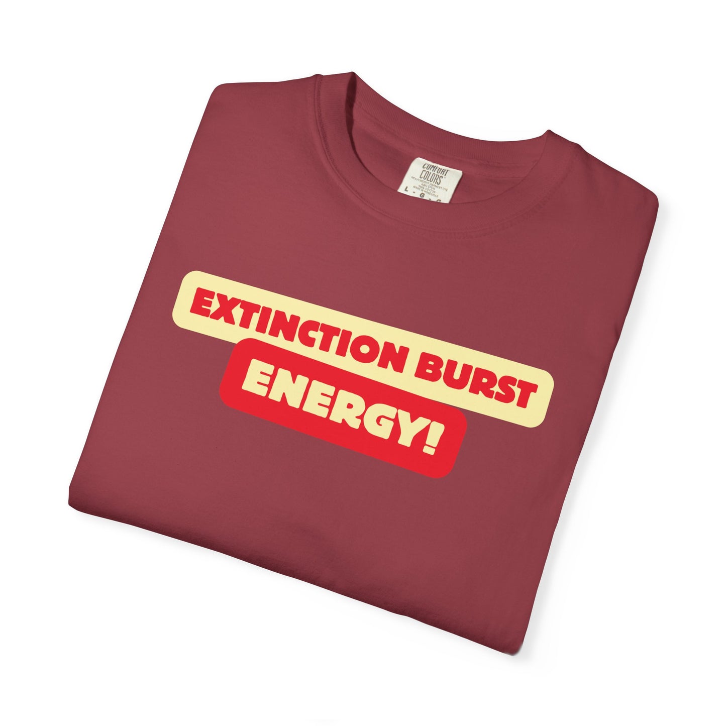 Energetic RBT BCBA Comfort Colors T-Shirt - Extinction Burst Energy Graphic Tee, Casual ABA Wear, Streetwear