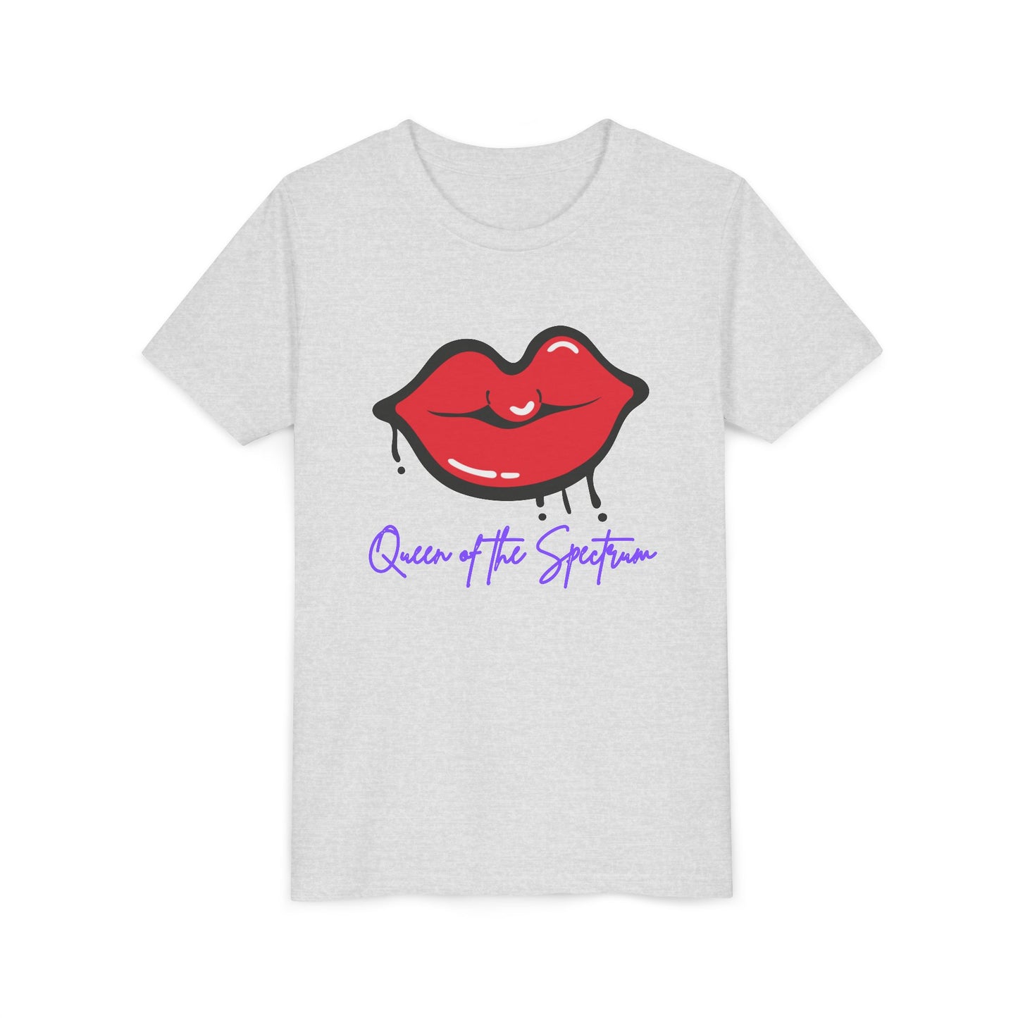 Autism Pride Youth T-Shirt: Queen of the Spectrum Tee for Girls on ASD