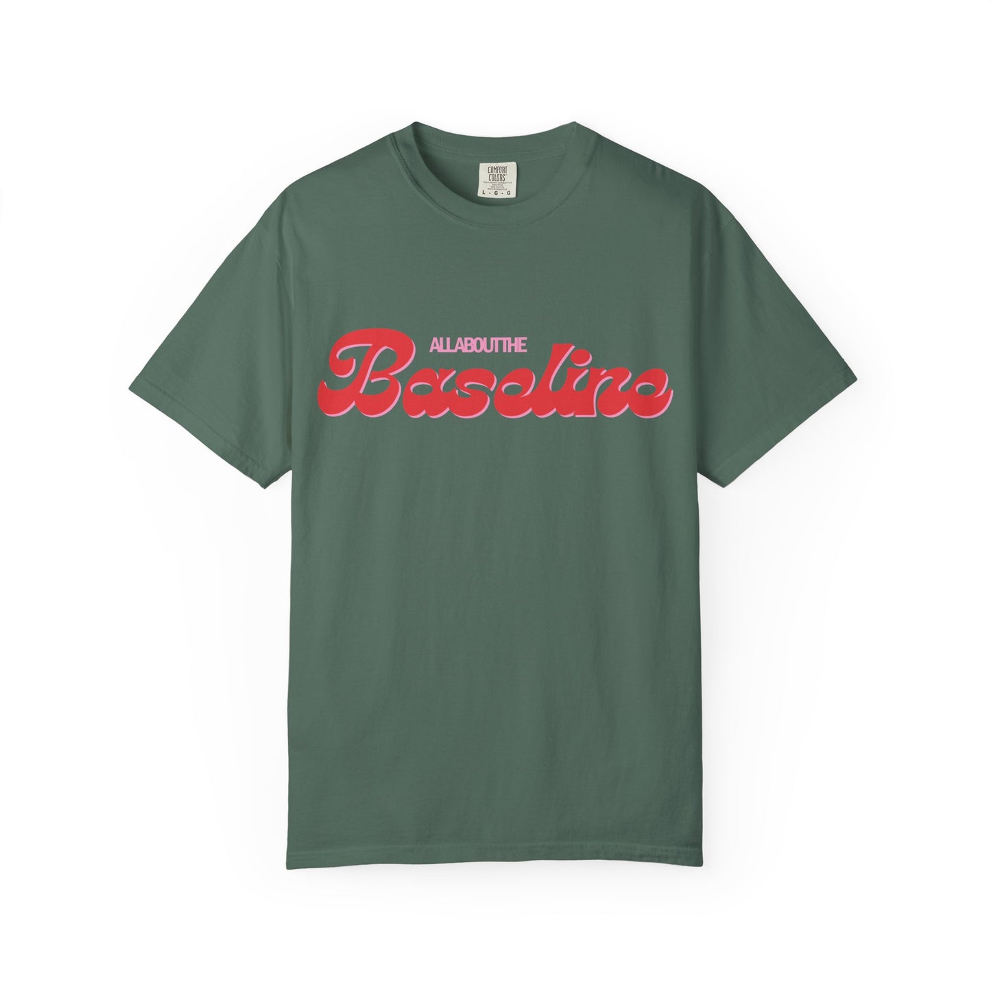 RBT BCBA Comfort Colors T-Shirt with 'All About the Baseline' Design - Casual Wear, Gift for ABA Therapist