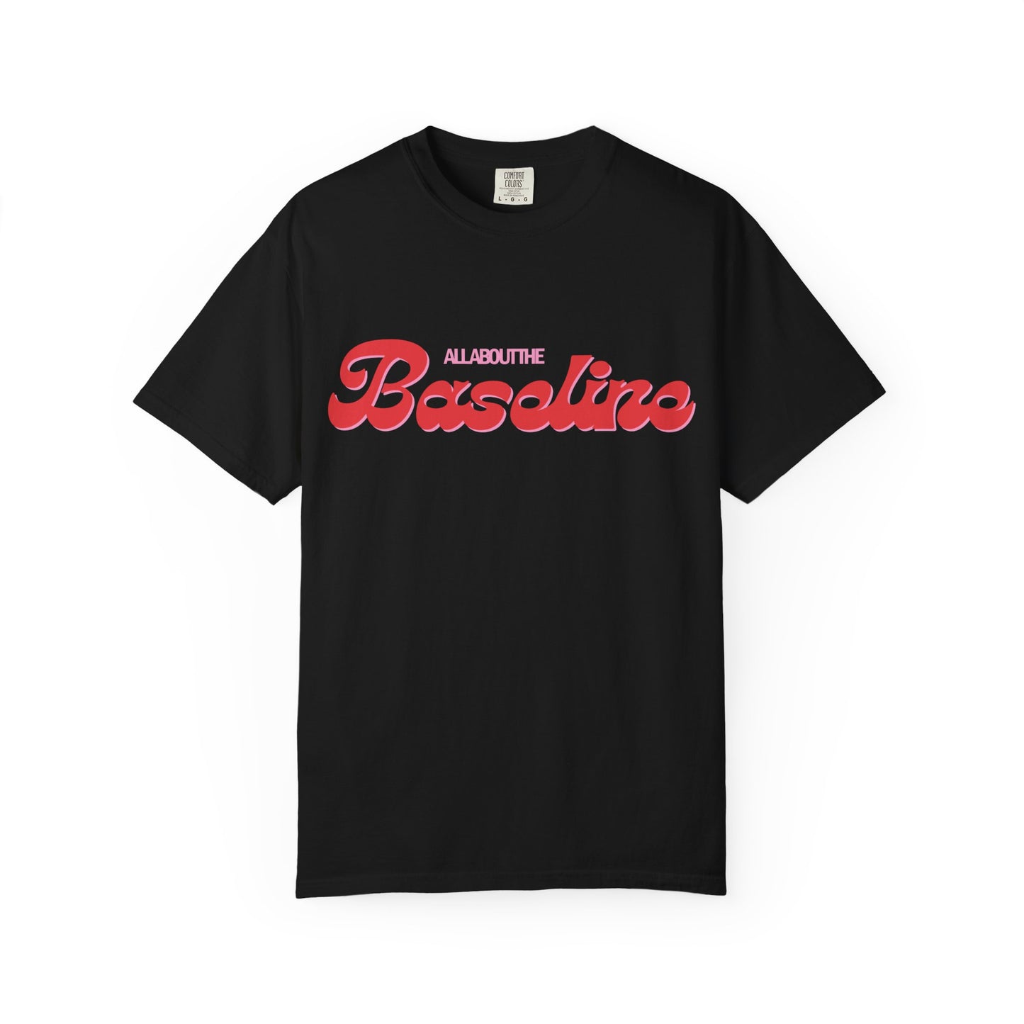 RBT BCBA Comfort Colors T-Shirt with 'All About the Baseline' Design - Casual Wear, Gift for ABA Therapist