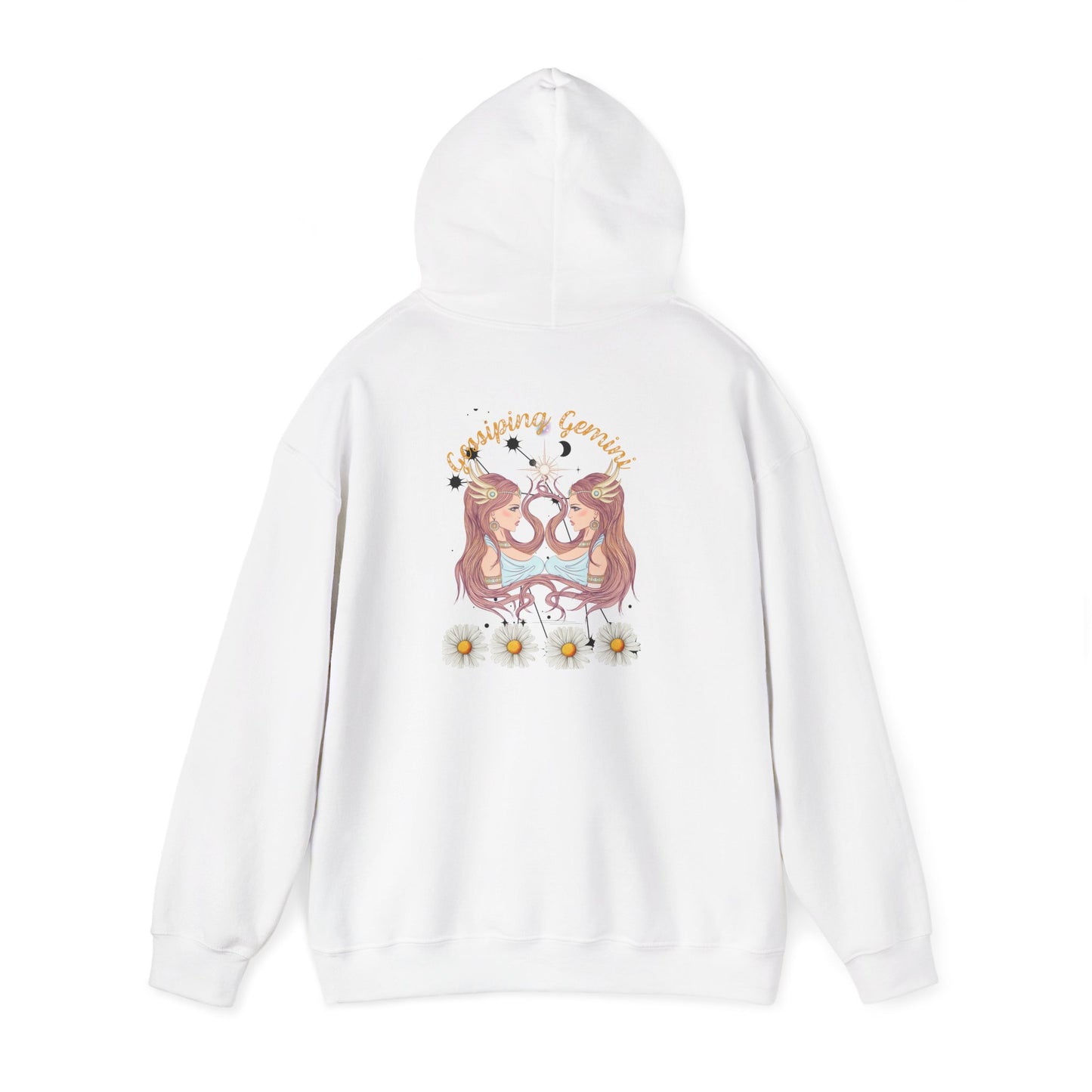 Gemini Unisex Hoodie: Cosmic Zodiac Astrology Gift for Horoscope Enthusiasts