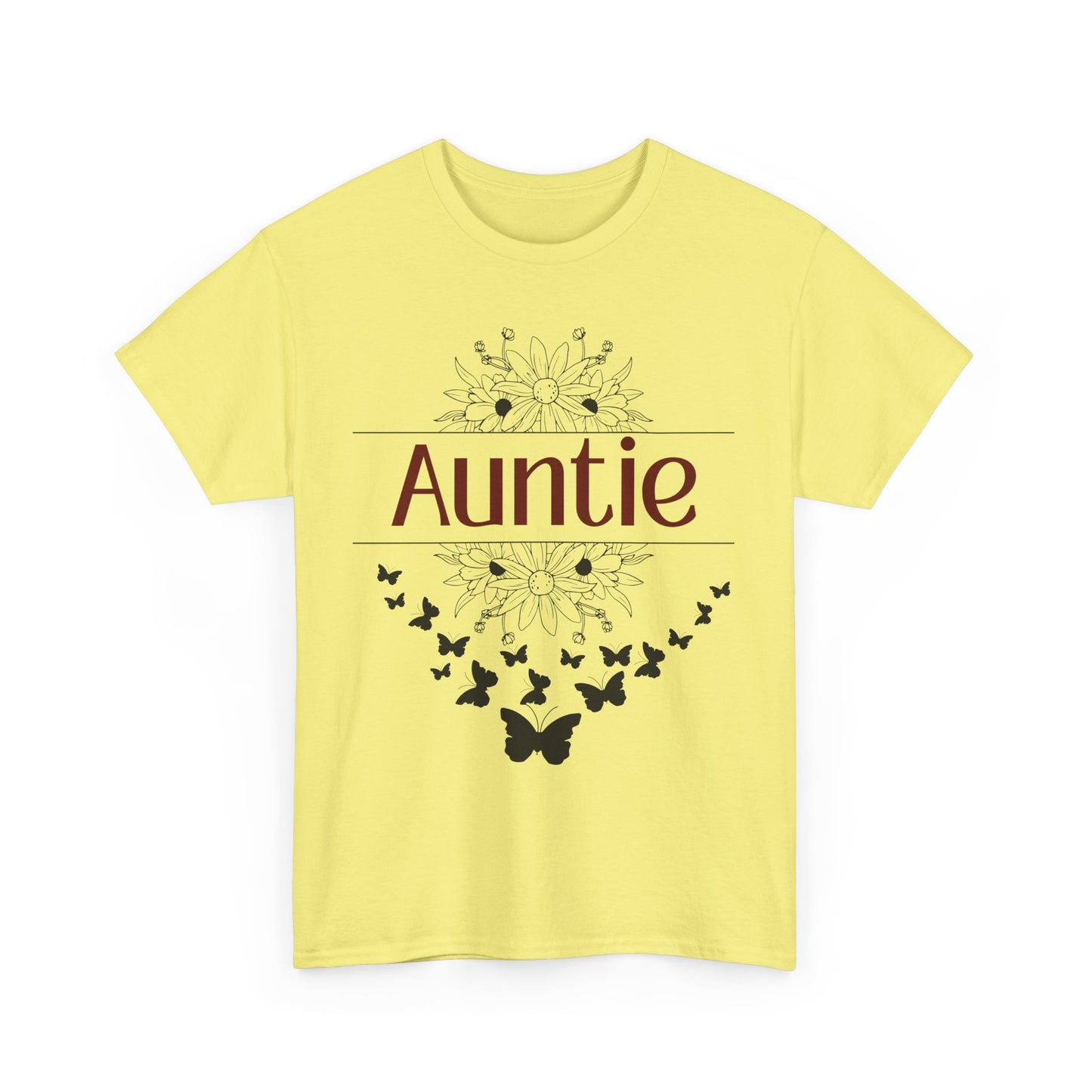 Auntie Butterfly T-Shirt, Gift for new Aunt