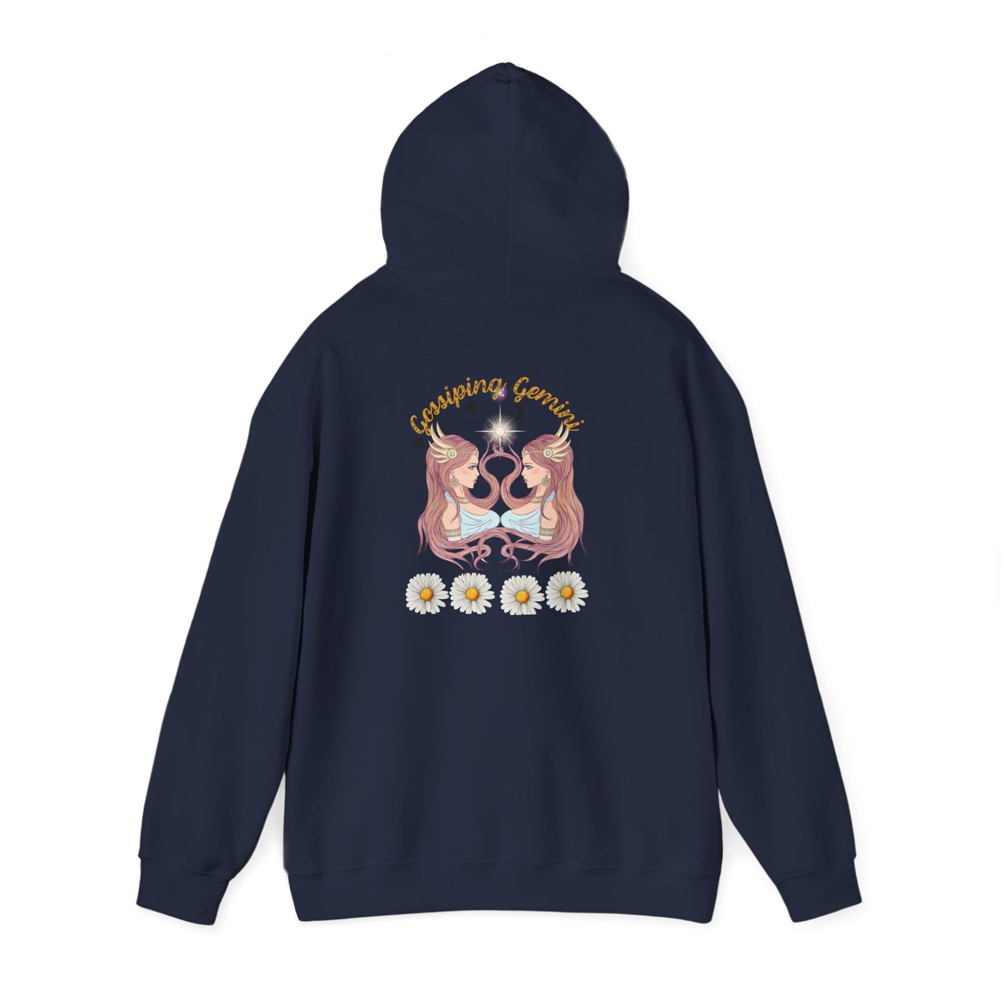 Gemini Unisex Hoodie: Cosmic Zodiac Astrology Gift for Horoscope Enthusiasts