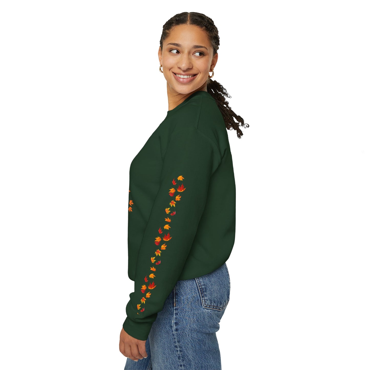 Autumn Tree Sweatshirt, Cozy Fall Crewneck, Unisex Sweatshirt, Nature Lover Gift, Seasonal Fashion, Harvest Celebration Sweater