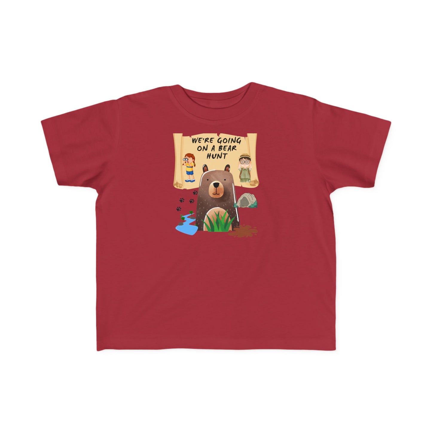 Toddler Bear Hunt Tee - Cute Exploration Shirt for Kids, Storytime and Outdoor Adventures