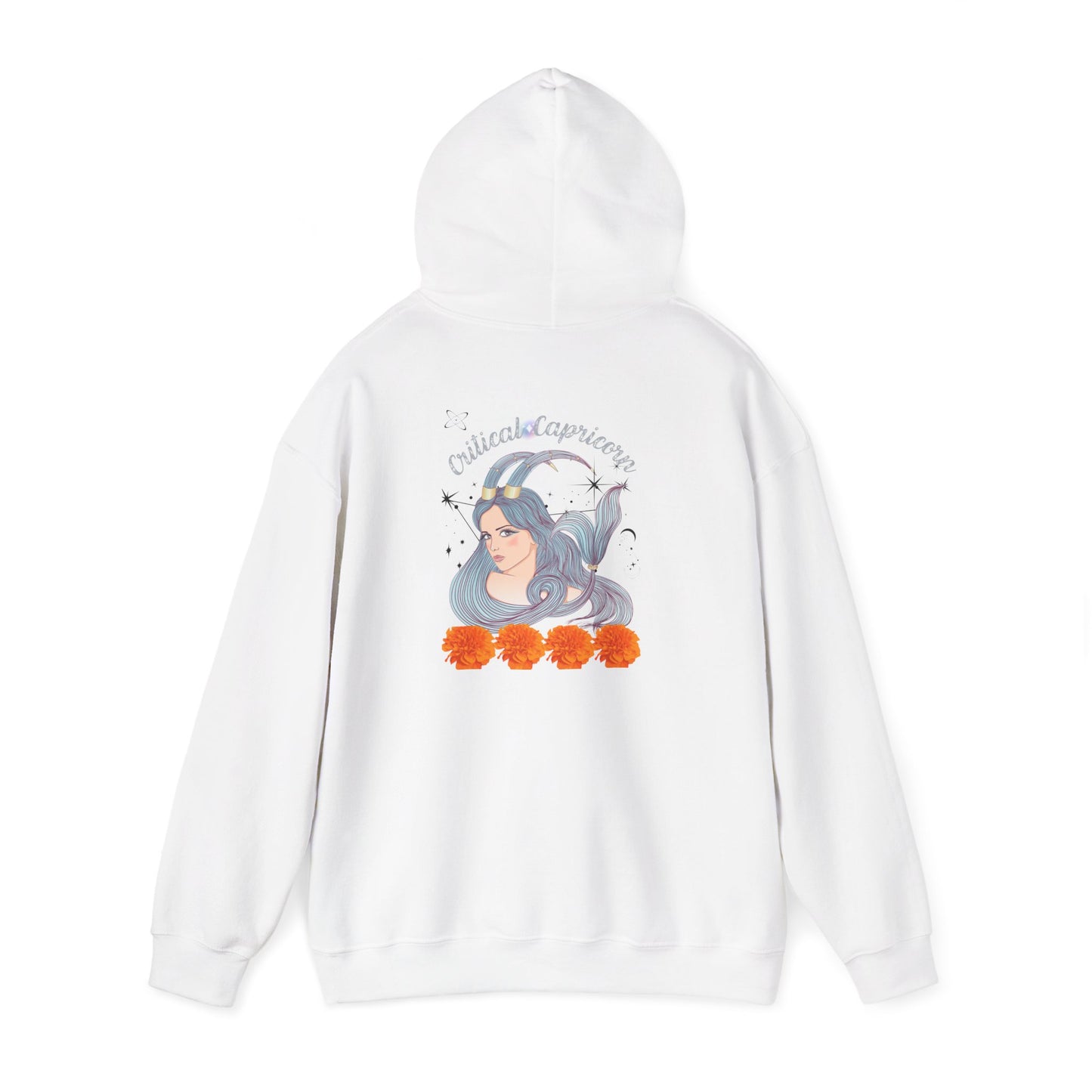 Capricorn Zodiac Unisex Hoodie: Astrological Cosmic Design for Horoscope Enthusiasts