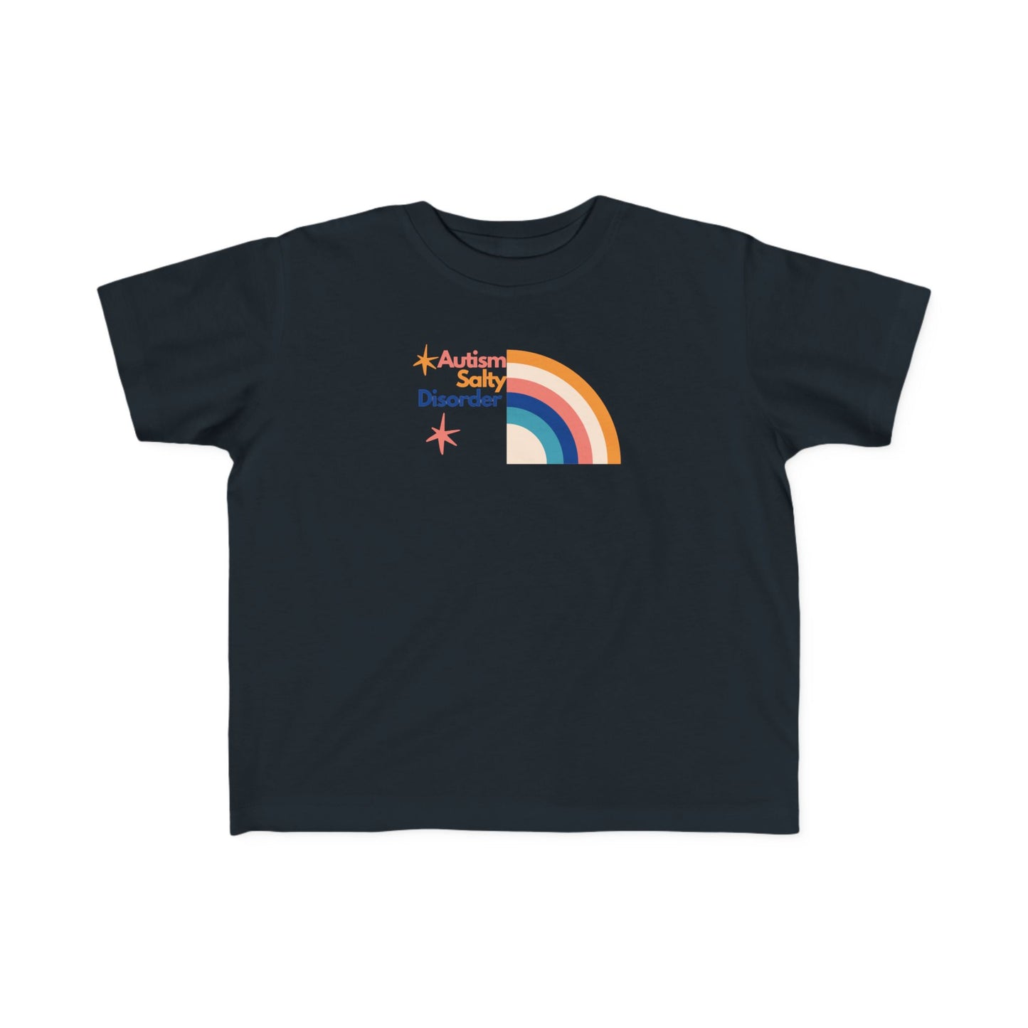 Toddler's Salty Autism Awareness Tee, Kids' Rainbow Shirt