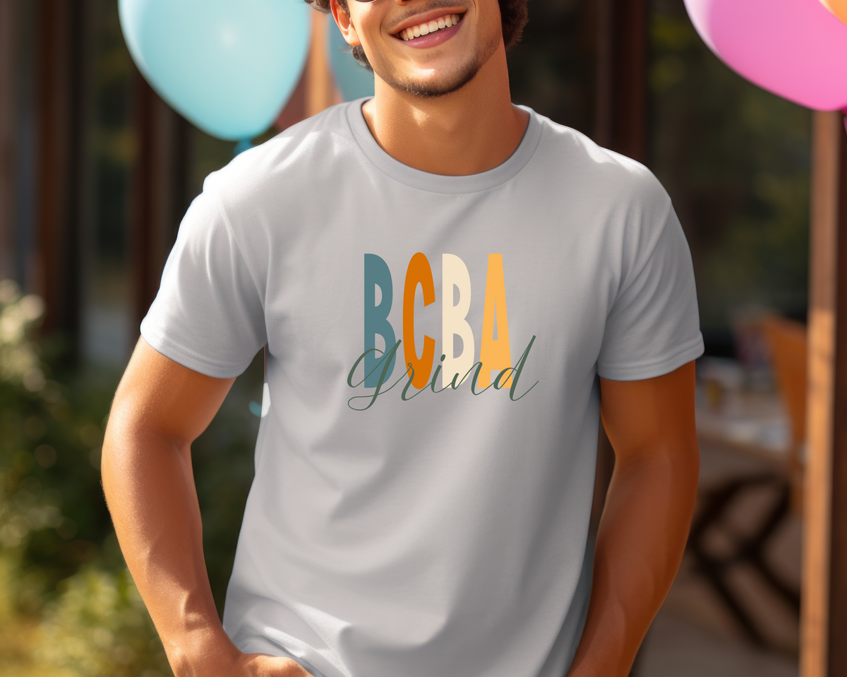 BCBA Grind Behavioral Professional Short-Sleeve Lightweight Men's T-Shirt