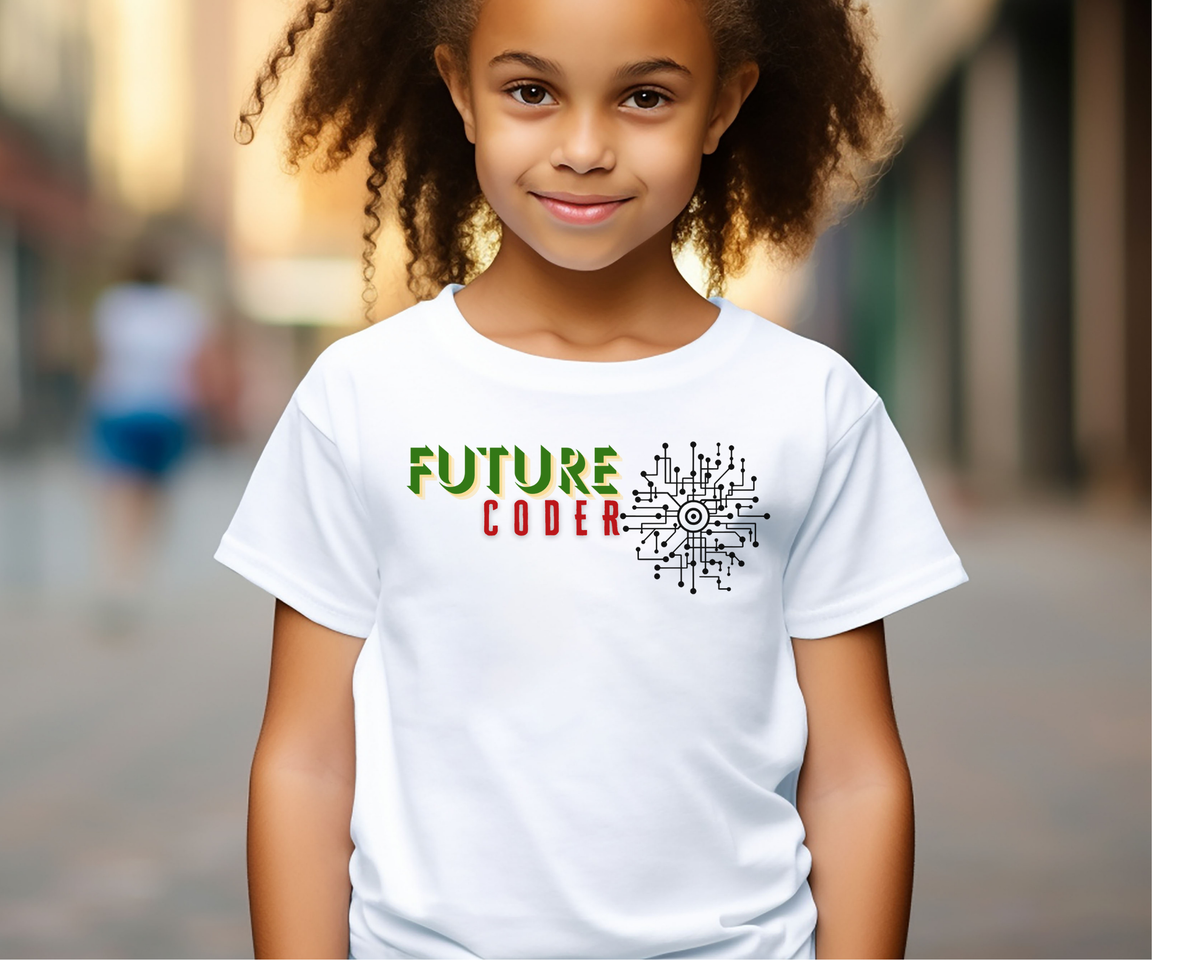 Future Coder Toddler T-Shirt: Tech-Savvy Kids' Tee for IT Enthusiasts & Special Interest Children