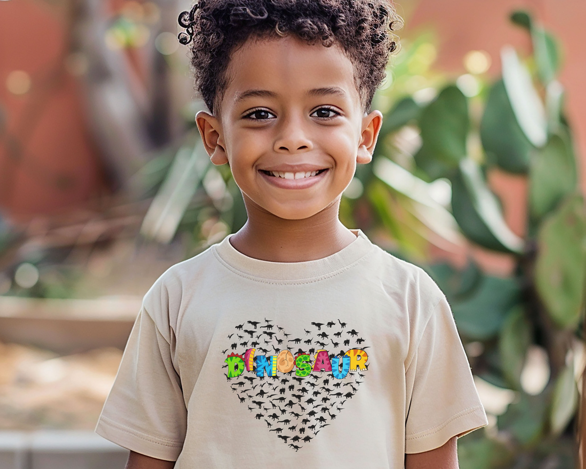 Dinosaur Obsessed Kids Lightweight T-Shirt: Dino Lover's Special Interest Tee for Boys & Girls
