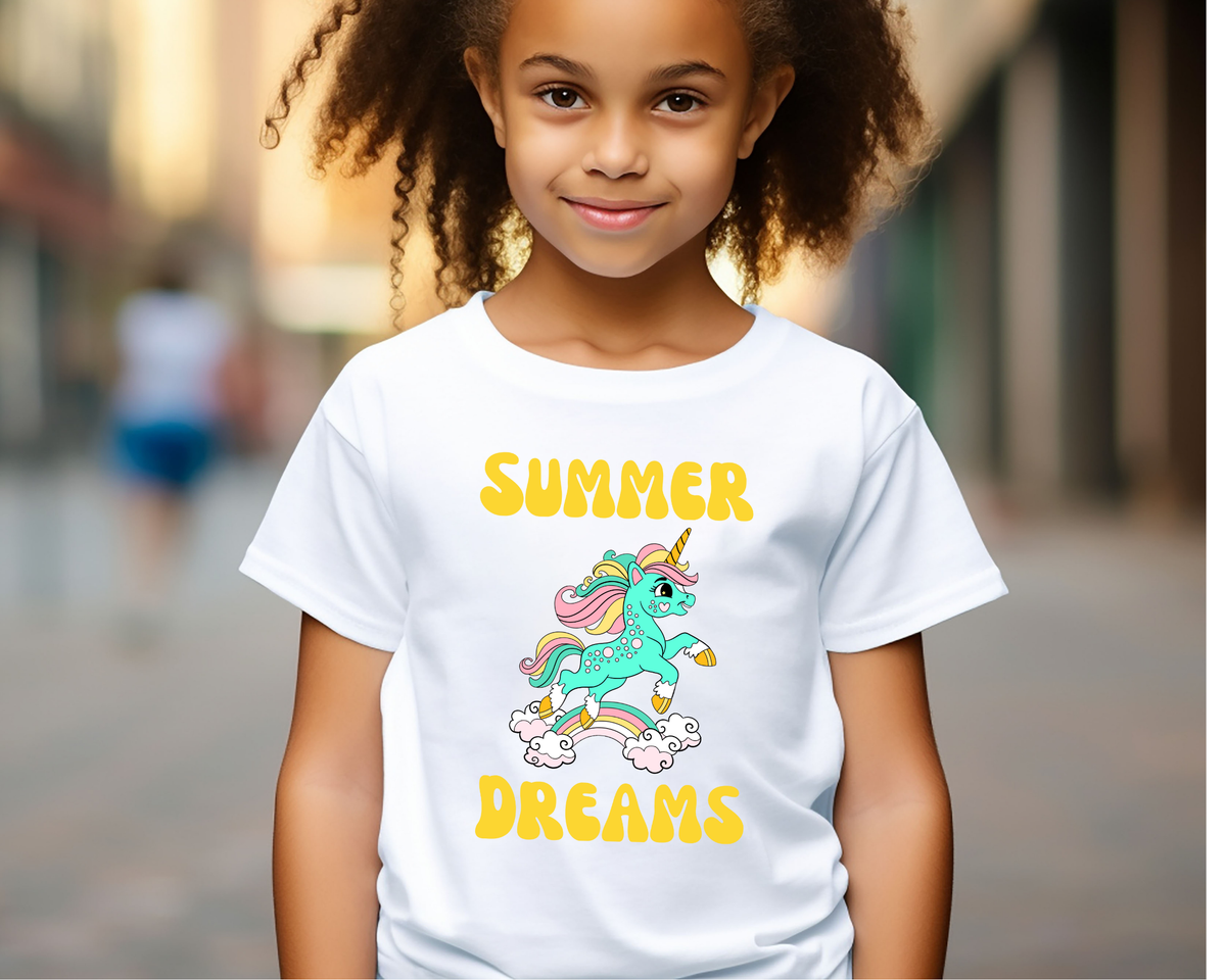 Magical Summer Dreams Toddler Tee: Little Pony Inspired Sunshine Shirt for Kids