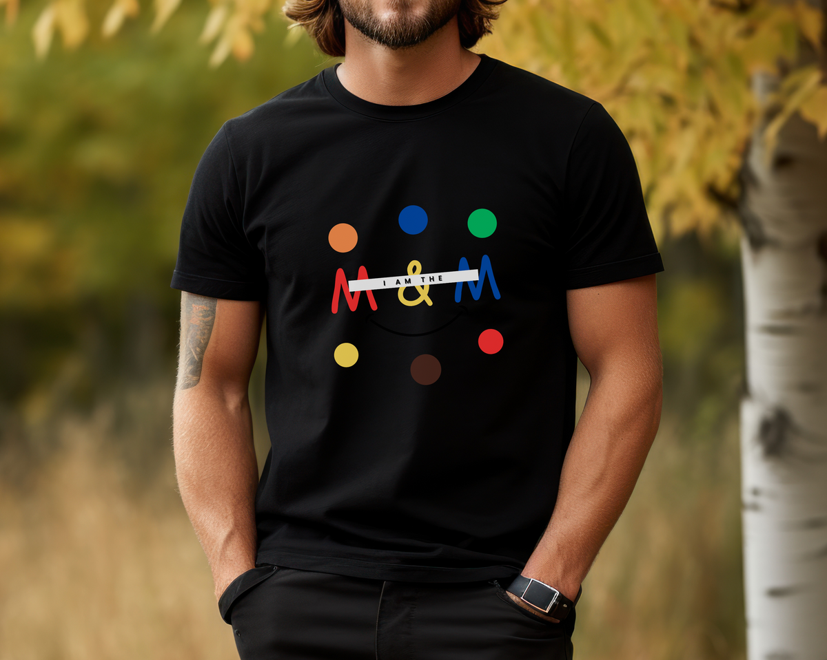 I Am The M&M Funny Men's ABA Professional Lightweight Soft T-Shirt Because sometimes, you're the reward.