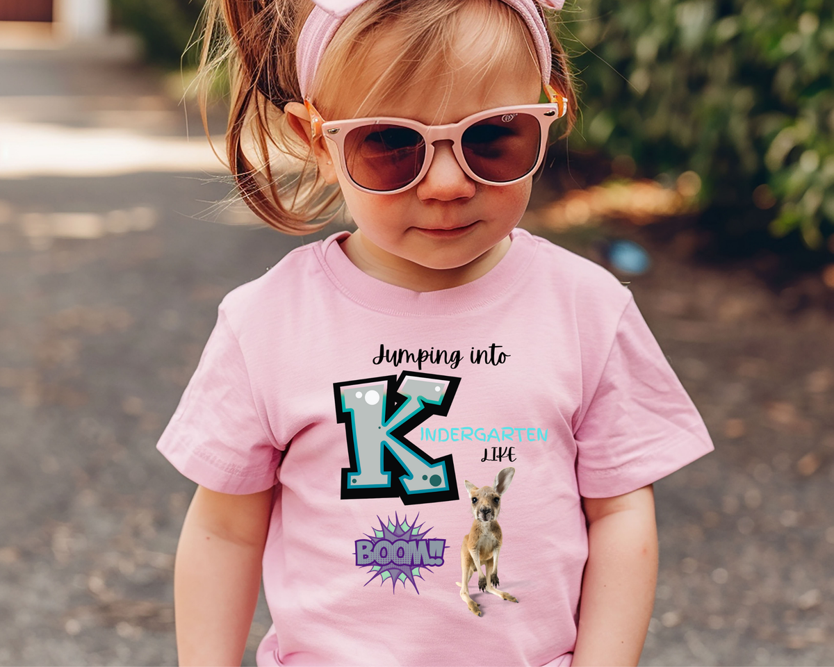 Kindergarten Lightweight Kids T-shirt, Back to School
