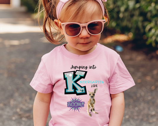 Kindergarten Lightweight Kids T-shirt, Back to School