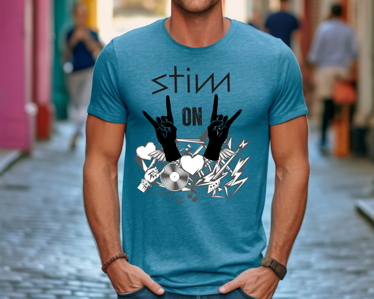 Stim On Unisex classic tee, Celebrate neurodivergent pride with attitude!