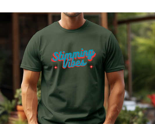 Autism Awareness Stimming Vibes Lightweight Comfort Colors T-Shirt for Men - Acceptance, Advocacy, Inclusion Gift
