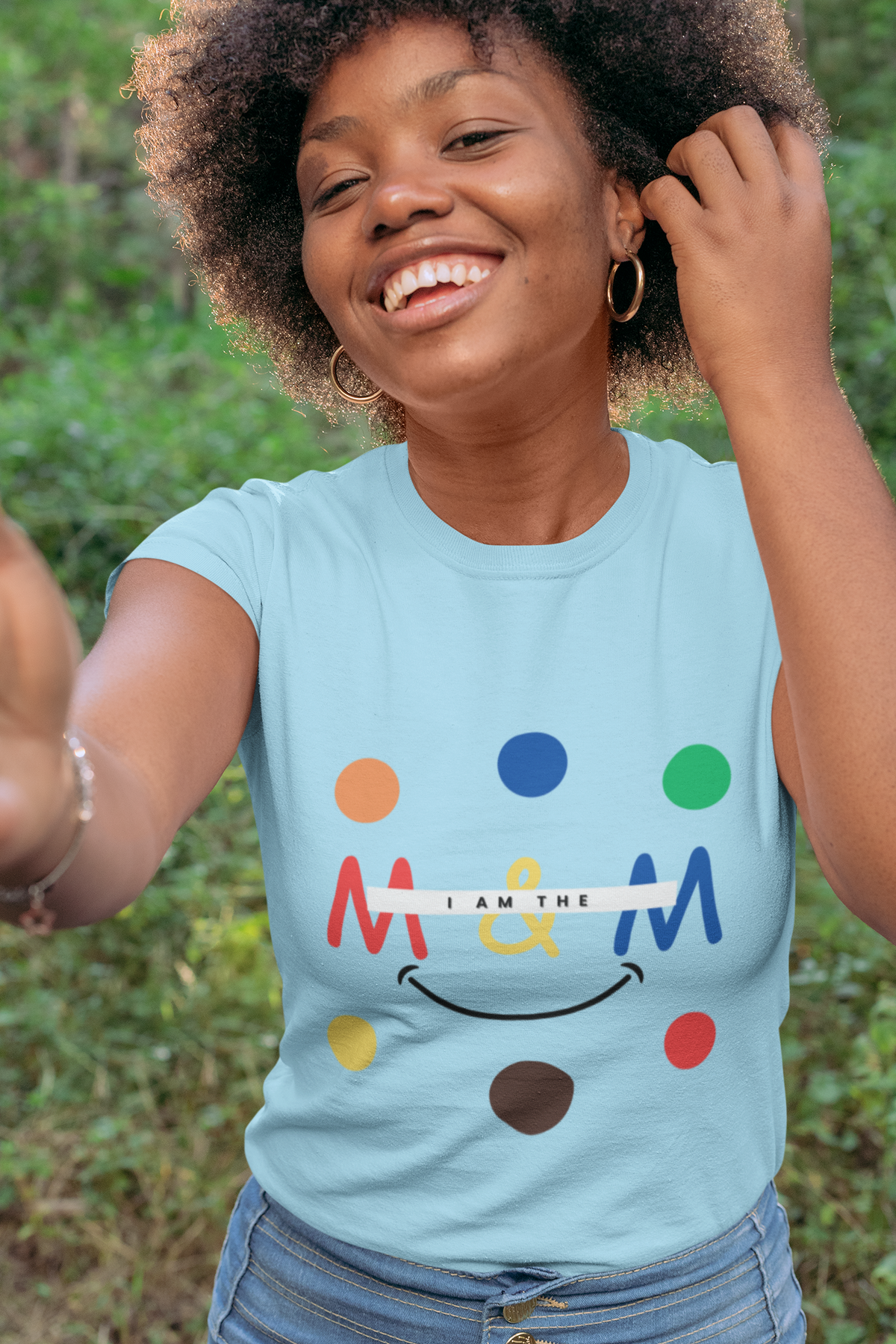 I Am The M&M Funny Men's ABA Professional Lightweight Soft T-Shirt Because sometimes, you're the reward.